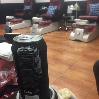 Rayford Nails Spa - Inside the pedi-chair area. - Nail Salons Near Me - Spring, Texas