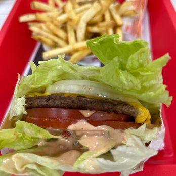In-N-Out Burger - Cheeseburger Protein Style and Fries - Fast Food Near Me - Chula Vista, California In-N-Out Burger - Cheeseburger Protein Style and Fries - Fast Food Near Me - Chula Vista, California