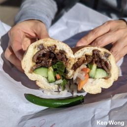 Pork Bahn Mi Sandwich