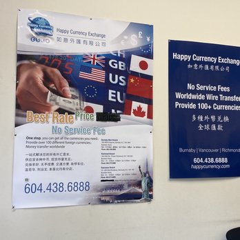 Happy Currency Exchange - Currency Exchange Near Me - Burnaby, British Columbia Happy Currency Exchange - Currency Exchange Near Me - Burnaby, British Columbia