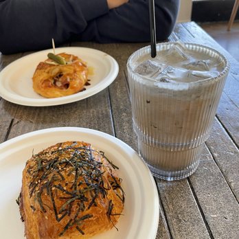 Be Bright Coffee - Spam croissant, ham & cheese croissant, Black Sesame Latte - Coffee & Tea Near Me - Los Angeles, California Be Bright Coffee - Spam croissant, ham & cheese croissant, Black Sesame Latte - Coffee & Tea Near Me - Los Angeles, California