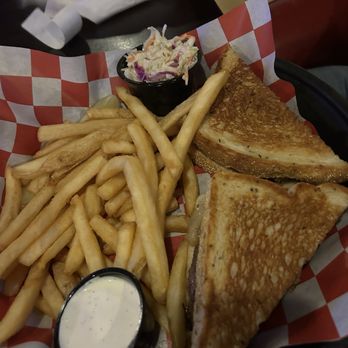 Timbers Rancho - Patty melt is so tasty. Perfectly cooked. I prefer medium rare. Fry's are good too. - American Near Me - Las Vegas, Nevada