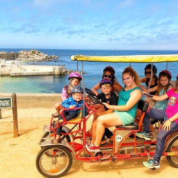 Pacific Grove Adventures - Delight the kids with a family excursion along Monterey's Recreation Trail with our four-wheel bikes called surreys! - Tours Near Me - Pacific Grove, California Pacific Grove Adventures - Delight the kids with a family excursion along Monterey's Recreation Trail with our four-wheel bikes called surreys! - Tours Near Me - Pacific Grove, California