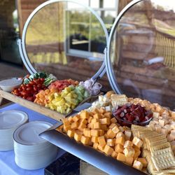 Little Miami River Catering - COVID friendly appetizer stations