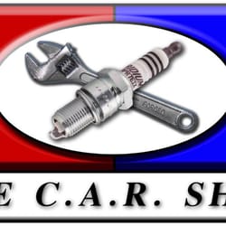 The Complete Auto Repair Shop - The logo sign of the C.A.R. (Complete Automotive Repair) Shop.