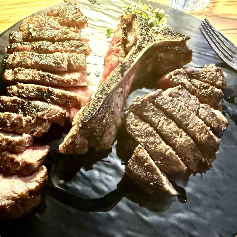 Rare 3001 - Porterhouse steak. Served two of us. - Steakhouses Near Me - Rochester, New York Rare 3001 - Porterhouse steak. Served two of us. - Steakhouses Near Me - Rochester, New York