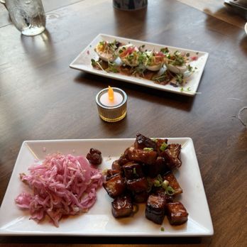 Juleps Kentucky Tavern - Pork belly appetizer and deviled duck egg appetizer - Comfort Food Near Me - Ashburn, Virginia Juleps Kentucky Tavern - Pork belly appetizer and deviled duck egg appetizer - Comfort Food Near Me - Ashburn, Virginia