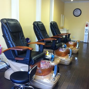 Nail Atelier - massage chairs...you can relax - Nail Salons Near Me - Los Angeles, California