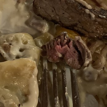 Collage Restaurant - Duo Di Manzo. What was supposed to be a WELL DONE steak. - New American Near Me - St Augustine, Florida Collage Restaurant - Duo Di Manzo. What was supposed to be a WELL DONE steak. - New American Near Me - St Augustine, Florida