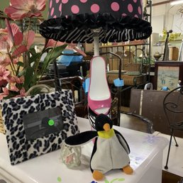 New and used. A more colorful lamp and desk. They have layaway. New and used. A more colorful lamp and desk. They have layaway.