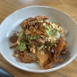 Crunchy ahi bowl Crunchy ahi bowl
