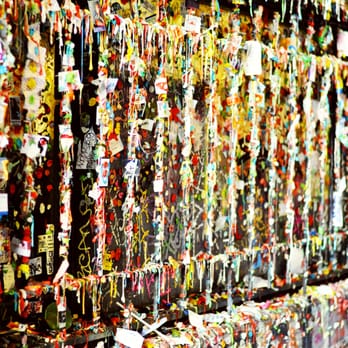 The Gum Wall - Local Flavor Near Me - Seattle, Washington The Gum Wall - Local Flavor Near Me - Seattle, Washington