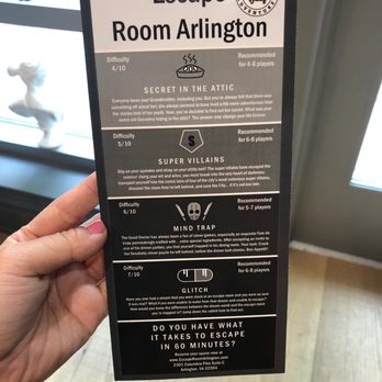 The Great Escape Room DC | Arlington Area - Escape Games Near Me - Arlington, Virginia The Great Escape Room DC | Arlington Area - Escape Games Near Me - Arlington, Virginia