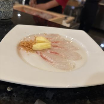 Komé - Madai with apple and yuzu - Sushi Bars Near Me - Dallas, Texas