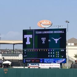 UFCU Disch-Falk Field - Score board