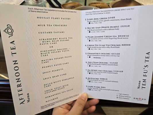 Menu photo 1 Chaffee Temple City, CA
