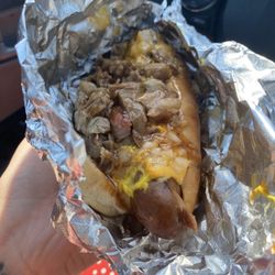 MC Hotdogs - The sausage dog with EVERYTHING on it!