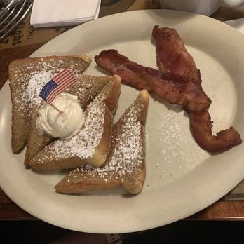 The Longhorn Restaurant - French Toast and Bacon - American Near Me - Tombstone, Arizona