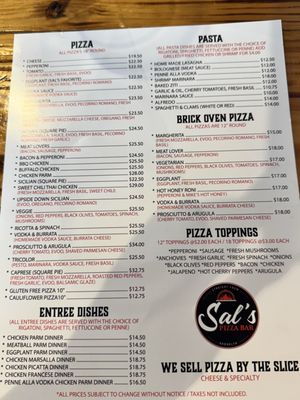 Menu photo 6 Sal’s Pizza Bar Golden Oak, FL Menu photo 6 Sal’s Pizza Bar Golden Oak, FL