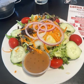 Marblehead Chowder House - House salad w/balsamic - Seafood Near Me - Westampton, New Jersey