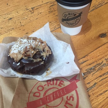 Do-Rite Donuts & Chicken - German chocolate cake donut - Donuts Near Me - Chicago, Illinois