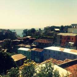 Cerro Cárcel - Vista desde entrada del Parque Cultural de Valparaíso.