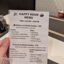 Katana Sushi & Hibachi - They have happy hour 2-4pm