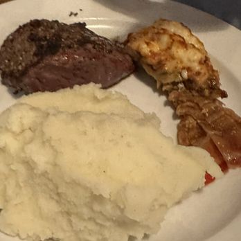Chucks Roadhouse - Surf and turf $25 dinner with mashed potato upgrade - Steakhouses Near Me - Bolton, Ontario Chucks Roadhouse - Surf and turf $25 dinner with mashed potato upgrade - Steakhouses Near Me - Bolton, Ontario
