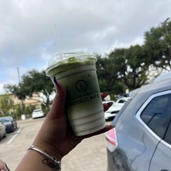 Trung Nguyen E Coffee - Banana matcha coffee - Coffee & Tea Near Me - Houston, Texas