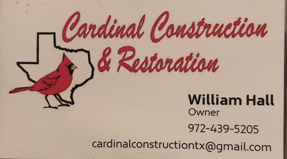 Slide of Cardinal Construction & Restoration
