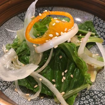 Kinchan Sushi - House salad - Sushi Bars Near Me - Honolulu, Hawaii