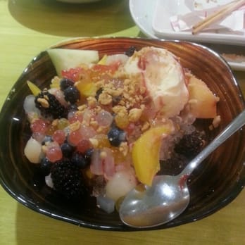 Bistro B - #454, Fruit Delight with Ice Cream. :) - Vietnamese Near Me - Dallas, Texas