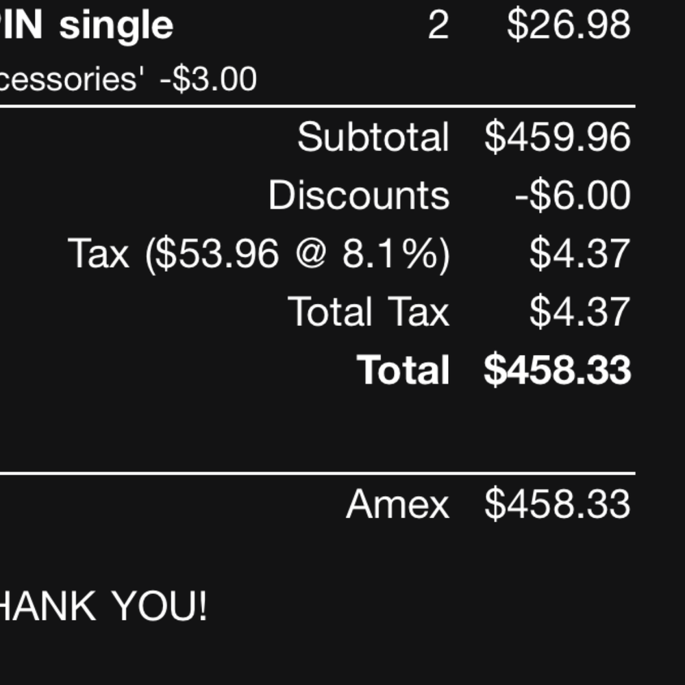 Here's a receipt of me getting rinsed for 450 by this company :) Here's a receipt of me getting rinsed for 450 by this company :)