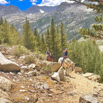 Rainbow Pack Outfitters - Horses are well conditioned for this rocky terrain - Horseback Riding Near Me