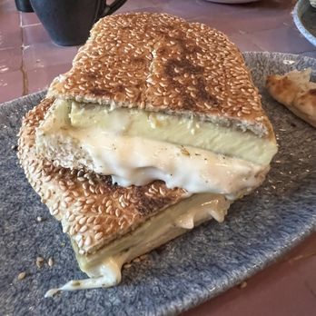 K'Far - Egg and cheese on ka'ak - Breakfast & Brunch Near Me - Brooklyn, New York