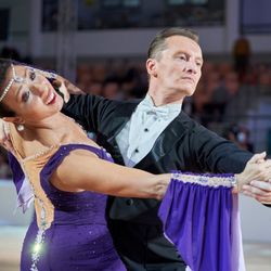 DanceSport Club - Denis Kojinov and Jeanette Chevalier at competition