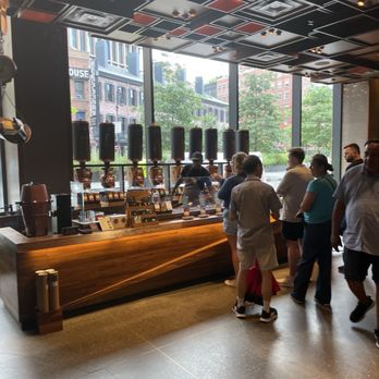 Starbucks Reserve Roastery - Coffee area - Coffee Roasteries Near Me - New York, New York