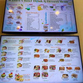 Toast x Bowl - menu and pics - Sandwiches Near Me - Hoboken, New Jersey Toast x Bowl - menu and pics - Sandwiches Near Me - Hoboken, New Jersey