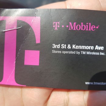 T-Mobile Authorized Retailer - The card they gave me - Mobile Phones Near Me - Los Angeles, California