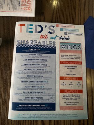Menu photo 1 TED’s Spring Lake, MI Menu photo 1 TED’s Spring Lake, MI