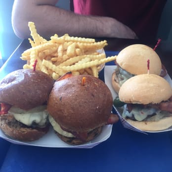 Jr's Restaurant - Maui Jr on whole wheat and Three Pepper Bacon Jr on white - American Near Me - Long Branch, New Jersey