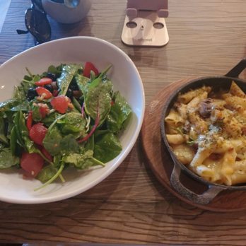 The Rustik Fork - A summer berry salad & mushroom, arugula & grilled onion mac n cheese with gluten free pasta. - Gastropubs Near Me - Riverside, California The Rustik Fork - A summer berry salad & mushroom, arugula & grilled onion mac n cheese with gluten free pasta. - Gastropubs Near Me - Riverside, California