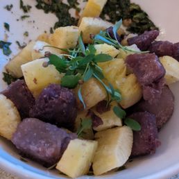 Pan Fried Kalo and Cassava Pan Fried Kalo and Cassava