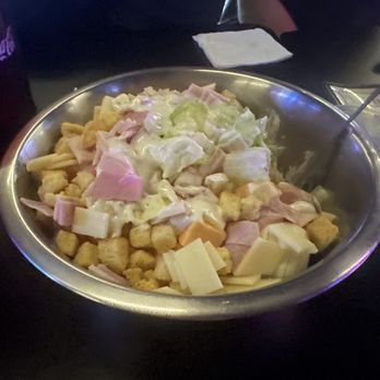 The Gym Tavern - pizza - House salad - Pizza Near Me - Parker, Colorado The Gym Tavern - pizza - House salad - Pizza Near Me - Parker, Colorado