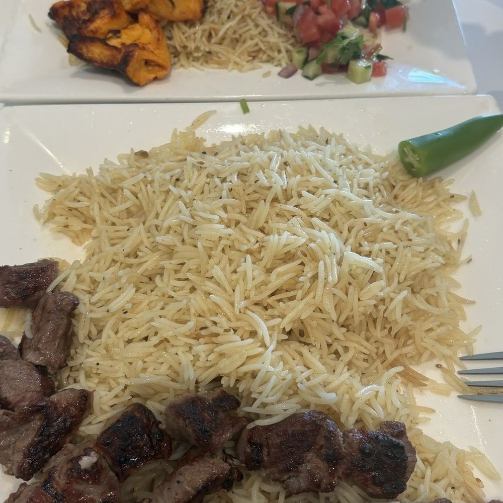 Mayar’s Halal Meat & Grill - Chicken and lamb kebobs with rice - Halal Near Me - Modesto, California Mayar’s Halal Meat & Grill - Chicken and lamb kebobs with rice - Halal Near Me - Modesto, California