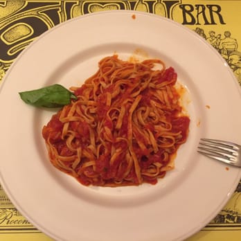 Yellow Bar - Pasta with tomato sauce, perfect with cheese - Pizza Near Me - Florence, FI Yellow Bar - Pasta with tomato sauce, perfect with cheese - Pizza Near Me - Florence, FI