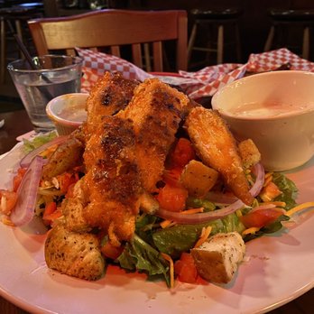 Mr Peabody's - Buffalo Chicken Salad - Burgers Near Me - Encinitas, California Mr Peabody's - Buffalo Chicken Salad - Burgers Near Me - Encinitas, California