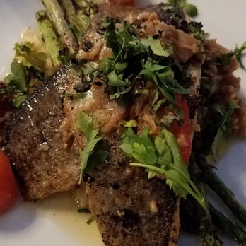 Brooklyn's Down South - Trout with lemon orzo - Southern Near Me - Buda, Texas Brooklyn's Down South - Trout with lemon orzo - Southern Near Me - Buda, Texas