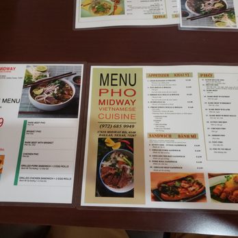 Pho Midway - Menu as of 12/08/2019 - Vietnamese Near Me - Dallas, Texas Pho Midway - Menu as of 12/08/2019 - Vietnamese Near Me - Dallas, Texas