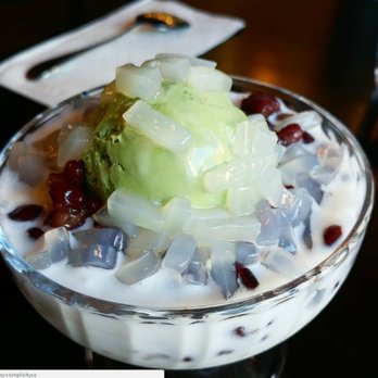 Mango Mango Dessert - Snow White Juice & Red Bean w. Green Tea Ice Cream - Desserts Near Me - Brooklyn, New York Mango Mango Dessert - Snow White Juice & Red Bean w. Green Tea Ice Cream - Desserts Near Me - Brooklyn, New York